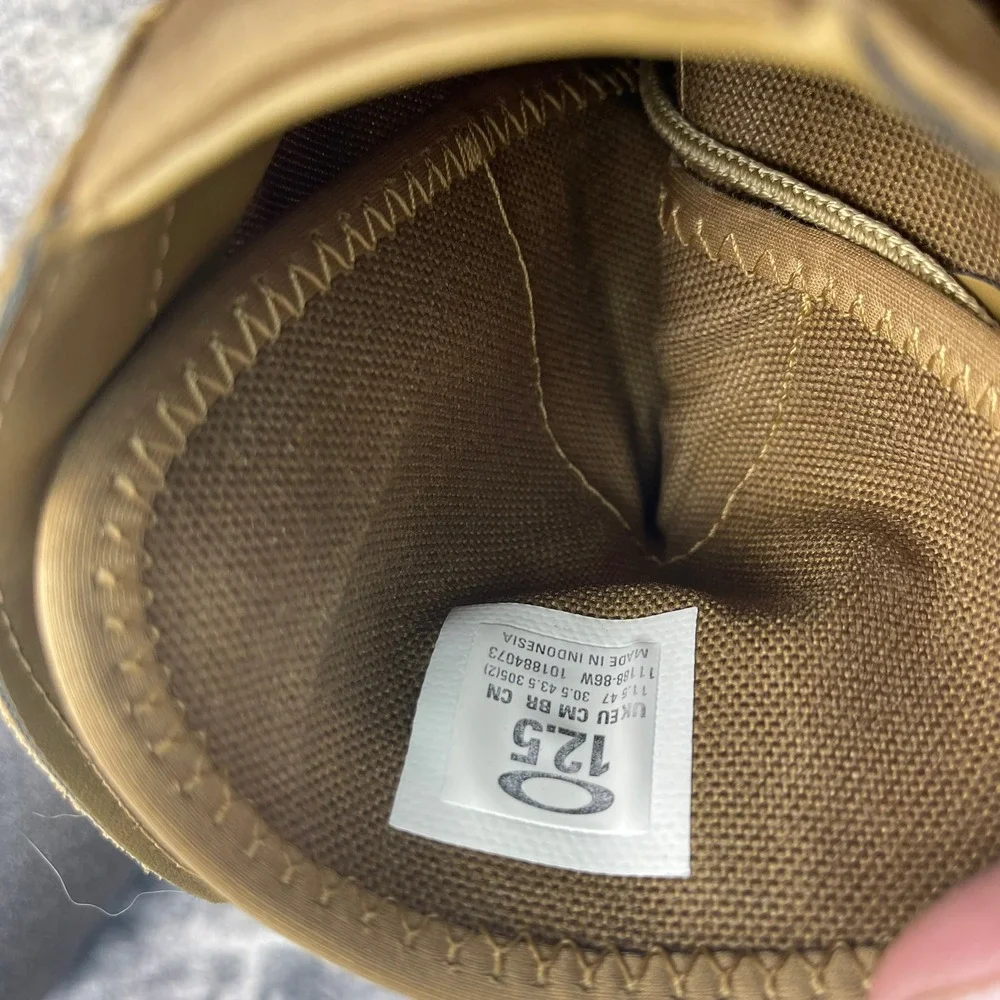 Oakley Mens 12.5 Light Assault 2 Boots Coyote Brown Cordura Tactical Military